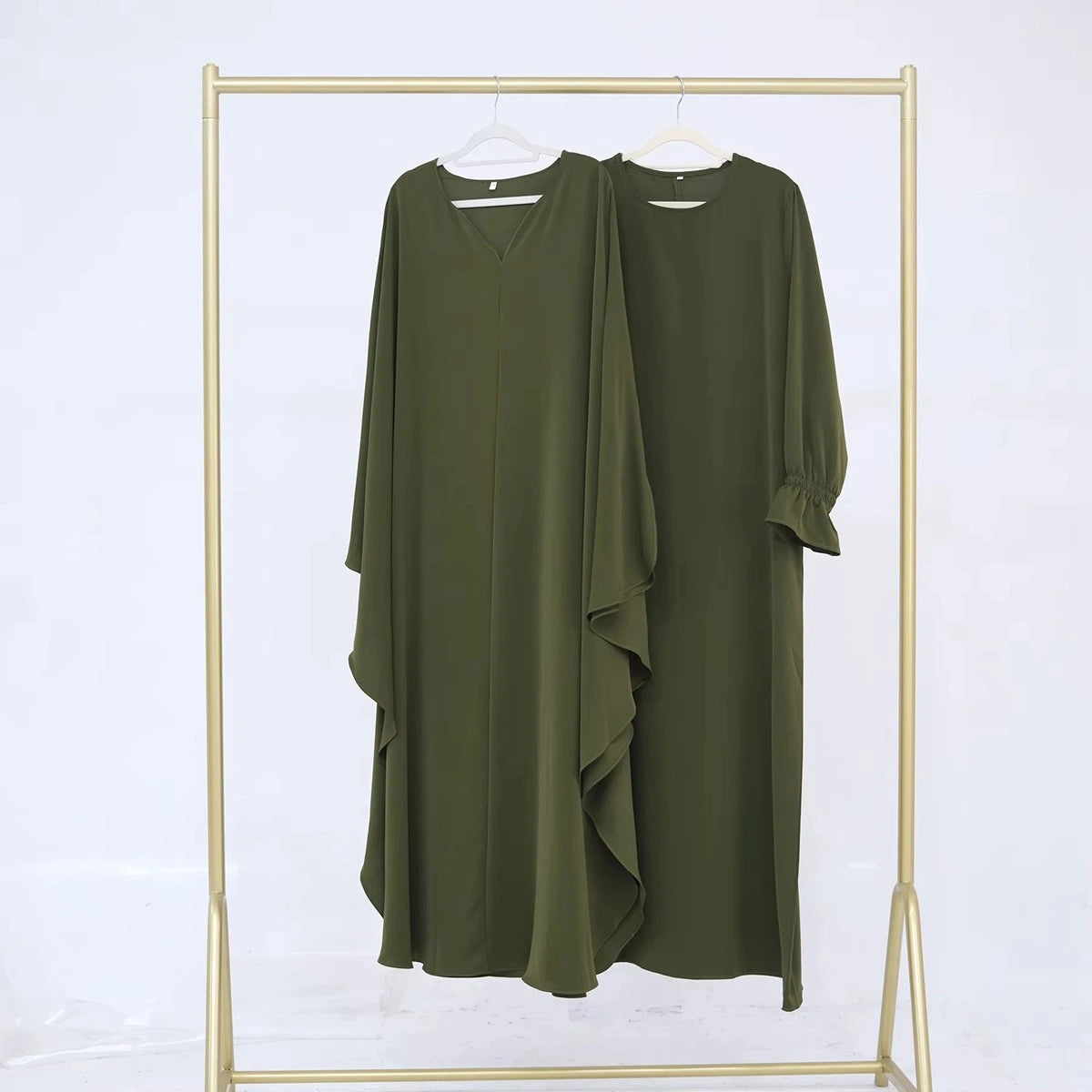 طقم عباية نيدا مع عباءة من قطعتين #25949