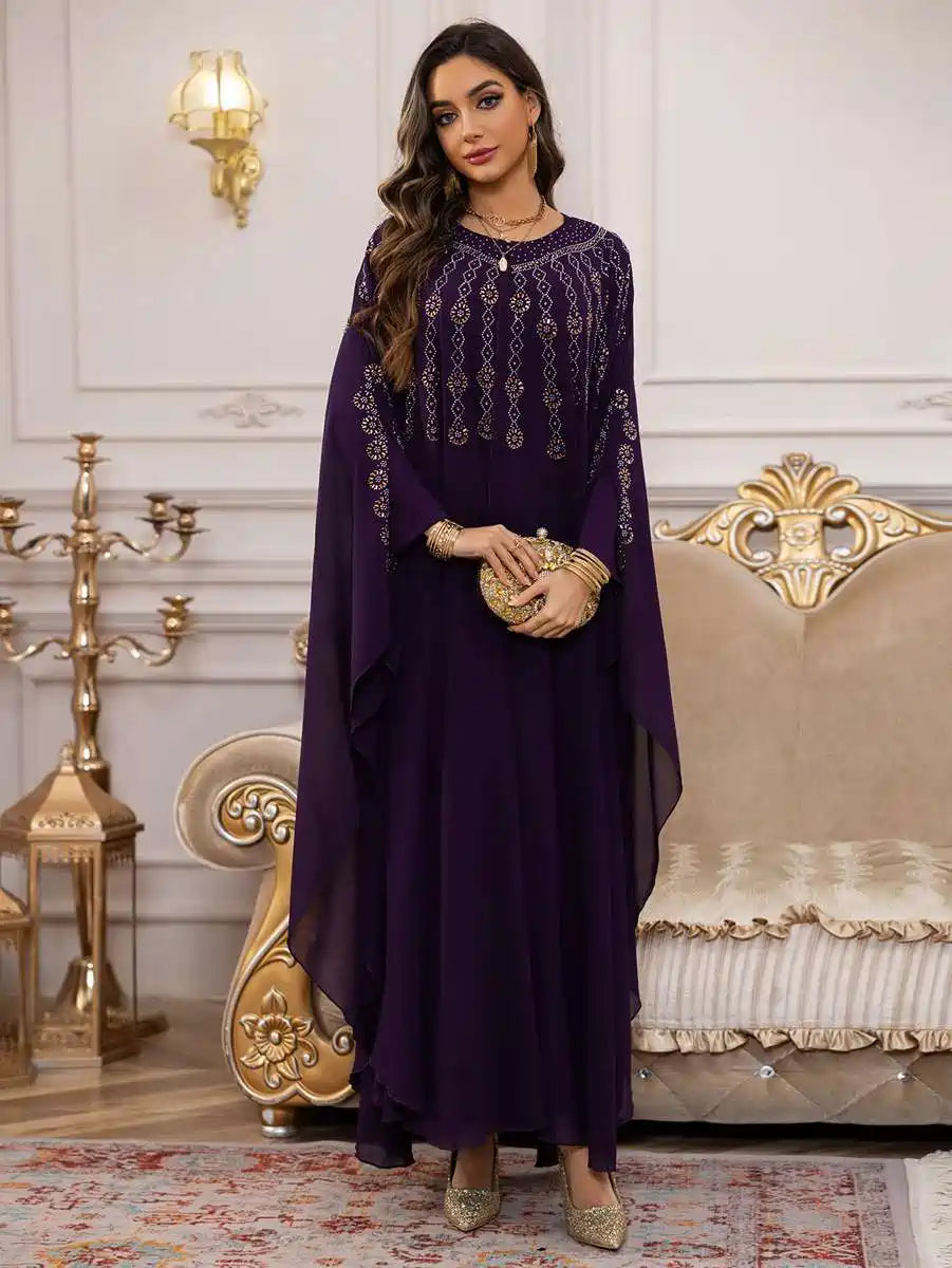 Blue, Purple, Light Green