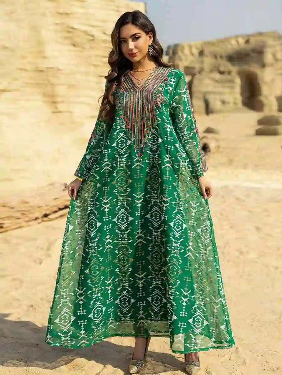 Blue, White. Yellow, Green