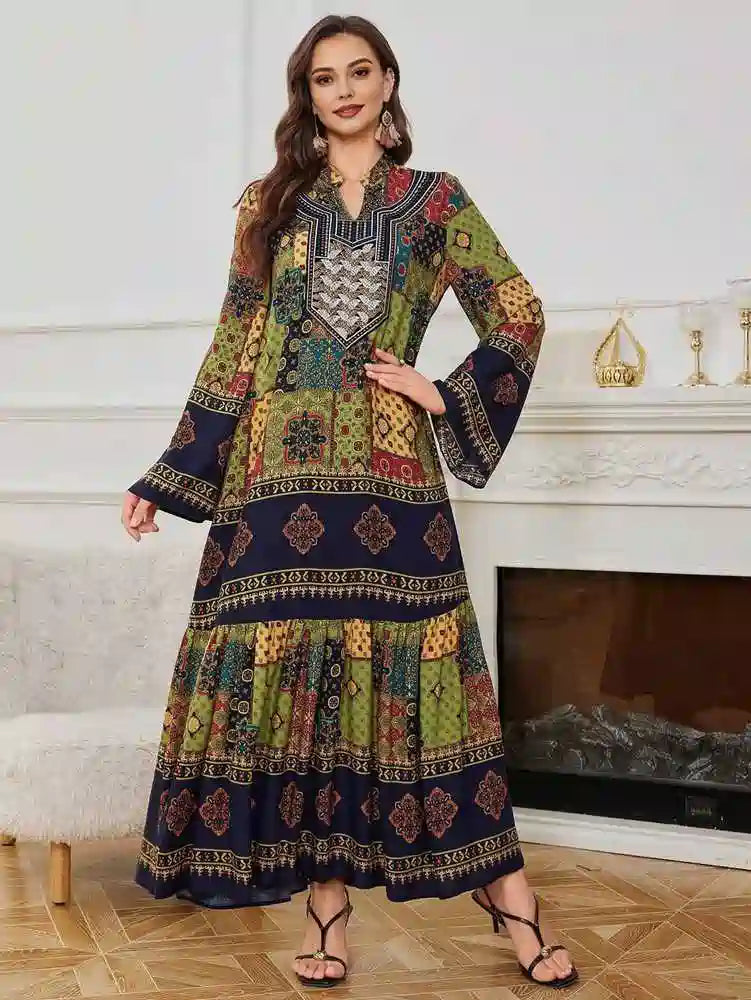 فستان العيد قفطان مطرز #2525609