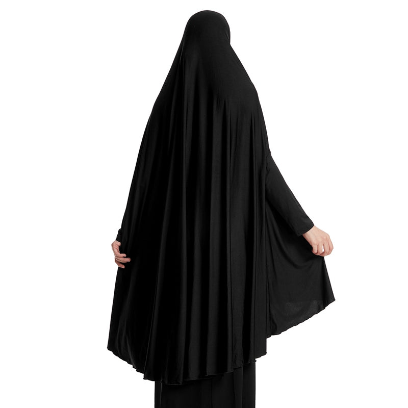 10 Color Options Muslim Women Sleeved Jilbab