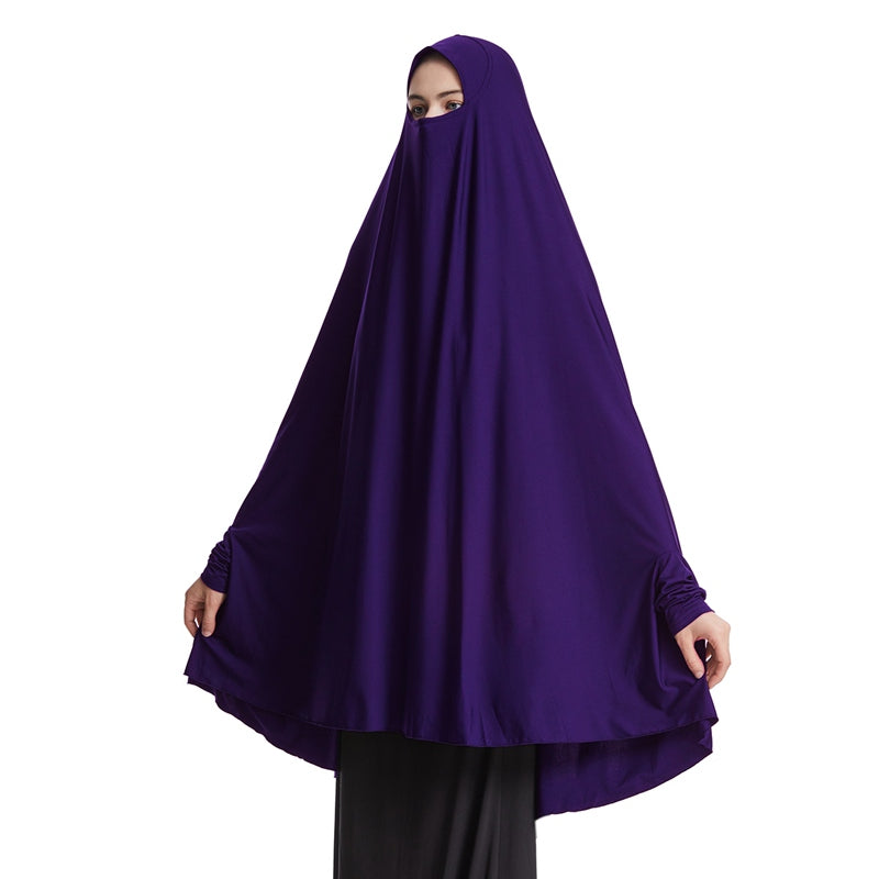 10 Color Options Jilbab Sleeved
