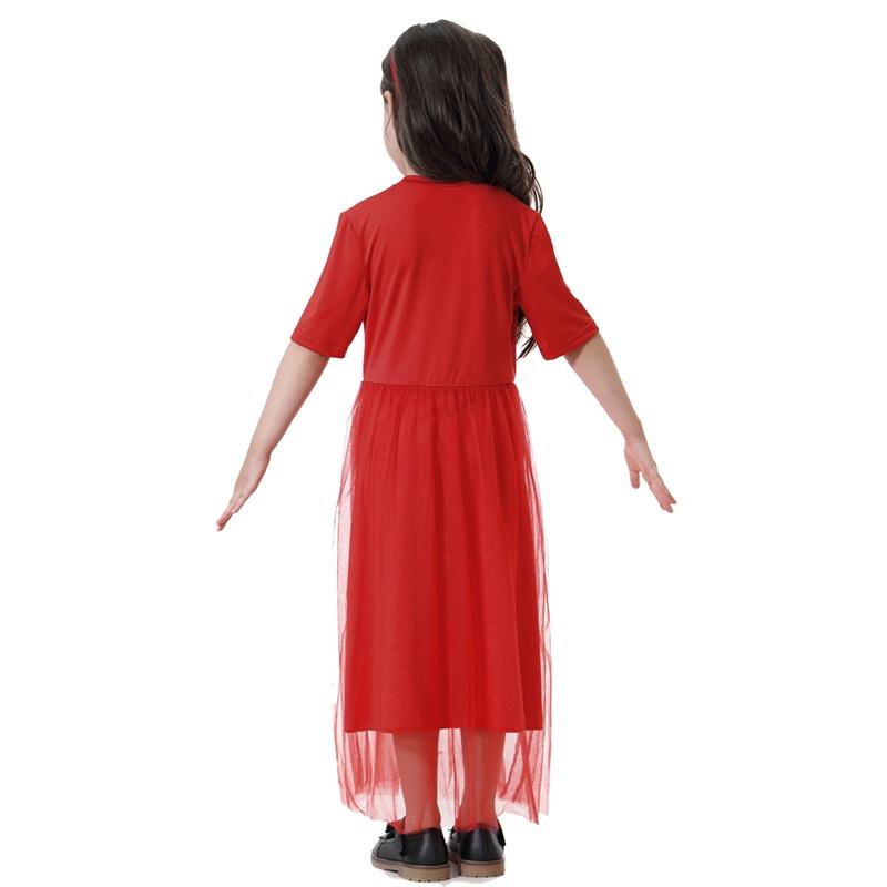Middle East Arab Kids Clothes Girl Fashion Mesh Dress