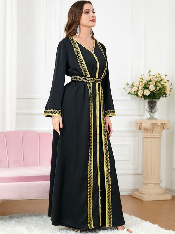 Eid Dress 2 Pieces Satin Caftan Kaftan Dress With Sleeveless Ineer Dress