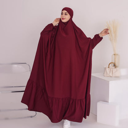 Nida Long Robe Prayer Dress Overhead Abaya Dress Jilbab