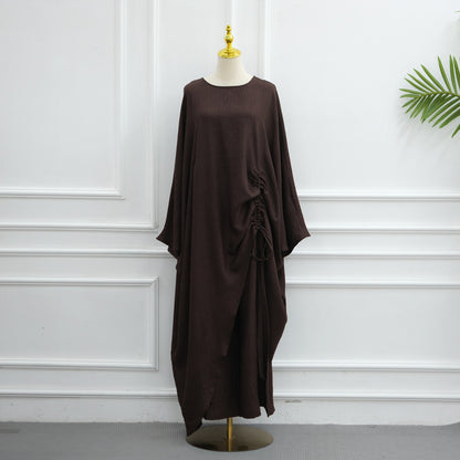 Muslim Women Daily Wear 2 Pieces Tops And Pants Suit Set #261345