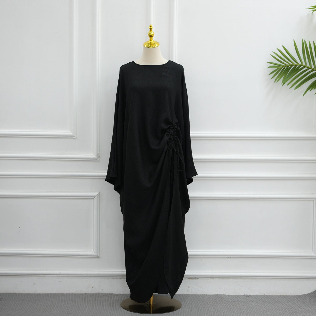 Muslim Women Daily Wear 2 Pieces Tops And Pants Suit Set #261345