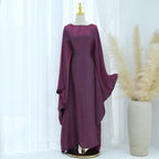 Affordable Sparkling Abaya Dress - 20 Color Options