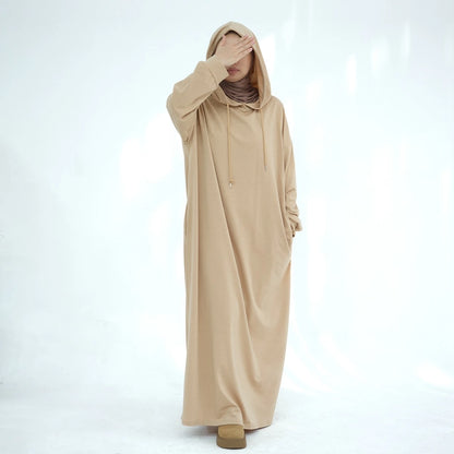 فستان عباية بغطاء رأس #24921