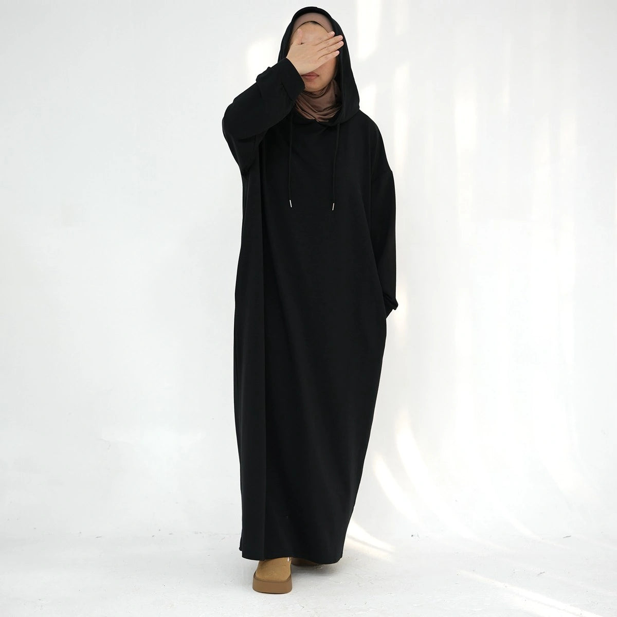 فستان عباية بغطاء رأس #24921