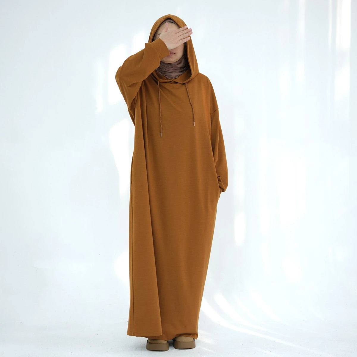 فستان عباية بغطاء رأس #24921
