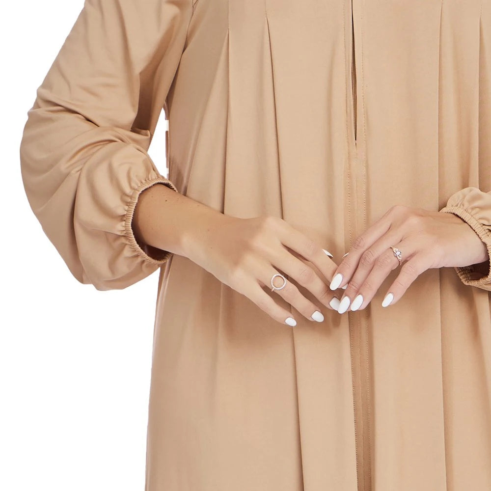 فستان عباية بياقة #25994