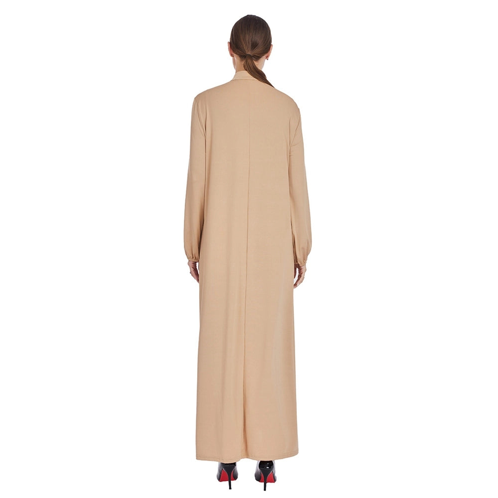 فستان عباية بياقة #25994