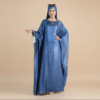 Bronzing Gleam Butterfly Batwing Farasha Abaya Dress #26778