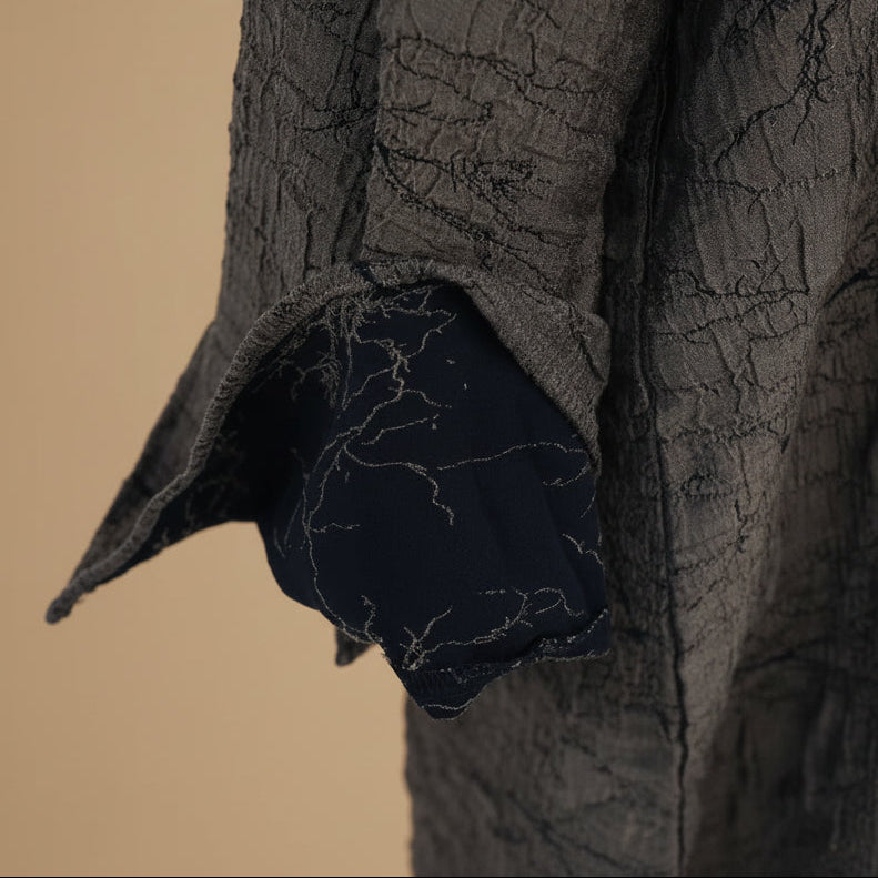 عباية فاخرة من الجاكار ذات وجهين للنساء المسلمات #261130