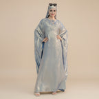 Bronzing Gleam Butterfly Batwing Farasha Abaya Dress #26778