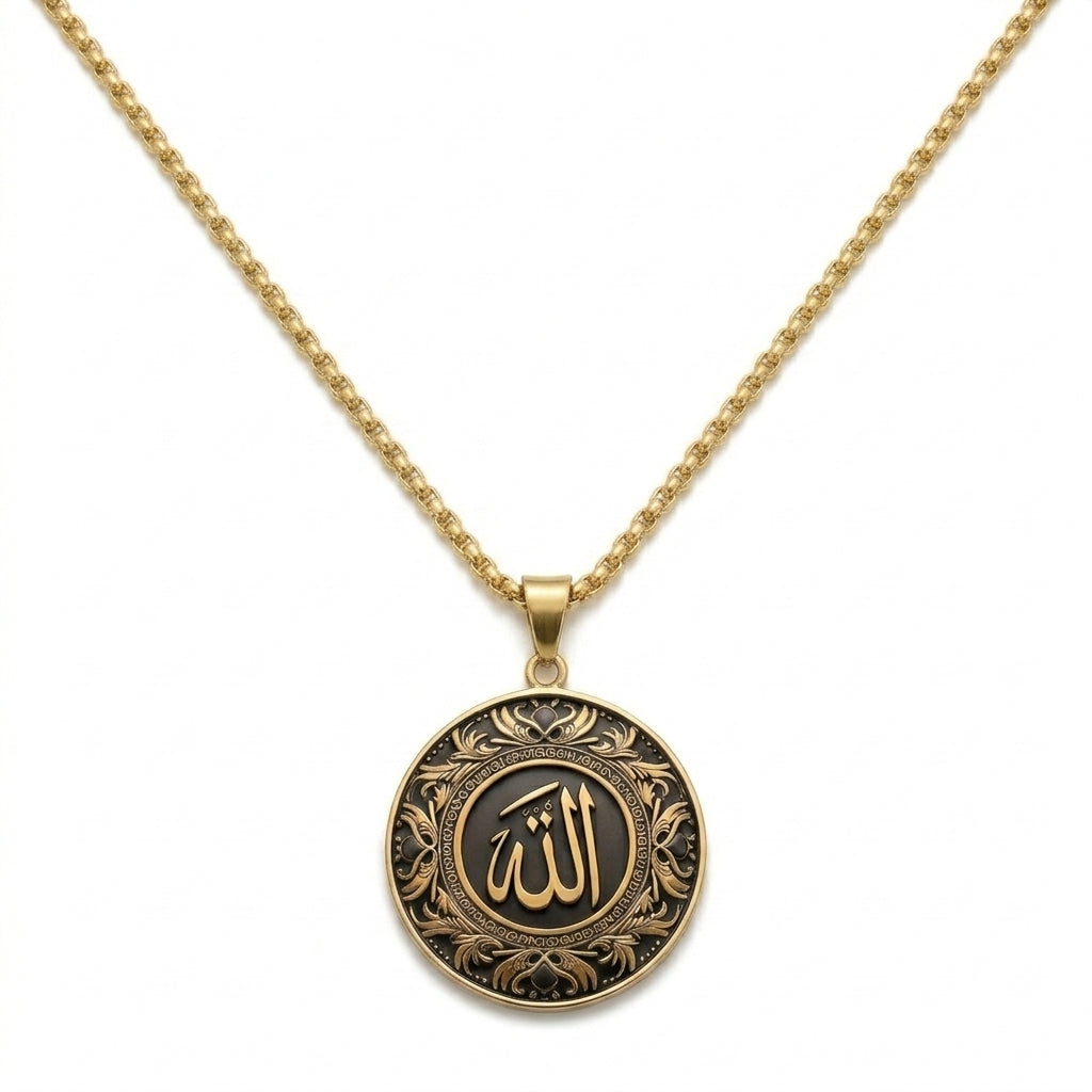 Islamic Allah Pendant Necklace Jewelry