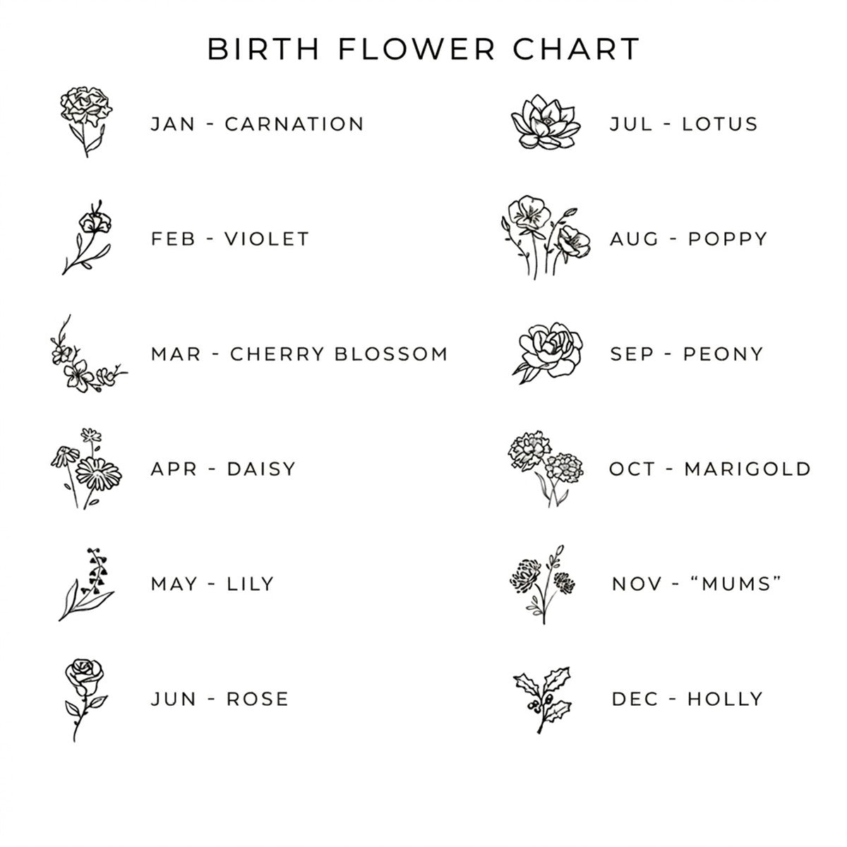 قلادة حجر البخت مع زهرة الميلاد للأم، الجدة #15