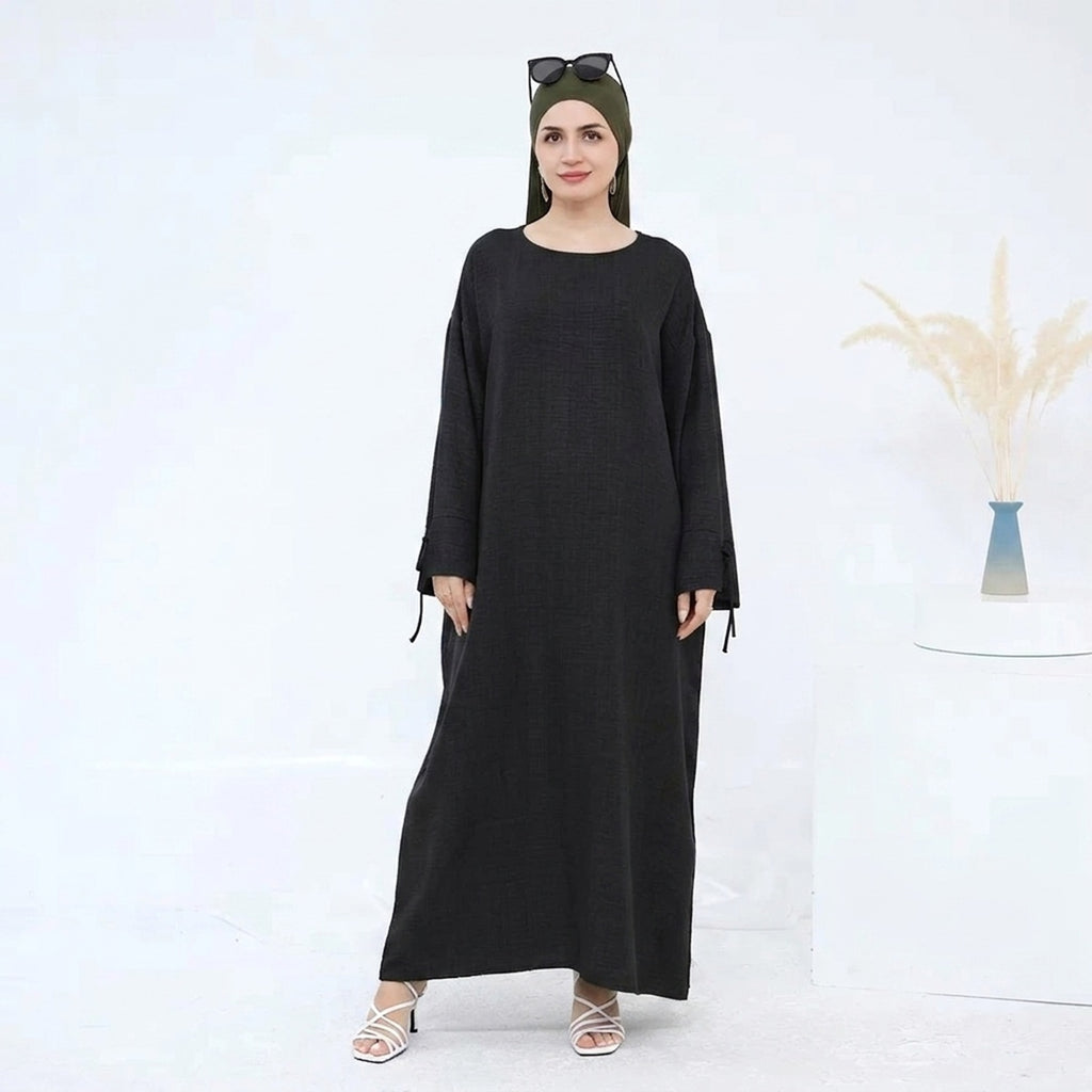 Wrinkle Abaya Dress Daily Wear #24946
