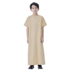 ثوب عربي للأطفال الصغار في الشرق الأوسط، كم قصير #26T890