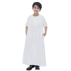 ثوب عربي للأطفال الصغار في الشرق الأوسط، كم قصير #26T890
