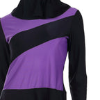 Gray, Purple, Orange