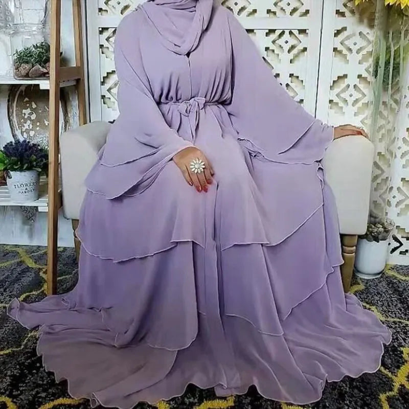 open abaya dressPurple, White, Brown, Black, Blue, Gray, Dark Green, Nude, Navy, Rose, Khaki, Mint