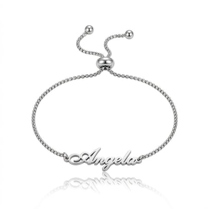 Custom Name Bracelets - Personalized Jewelry - Gold/Silver- Gift For Mom/Grandma/Girlfriend - #BC3