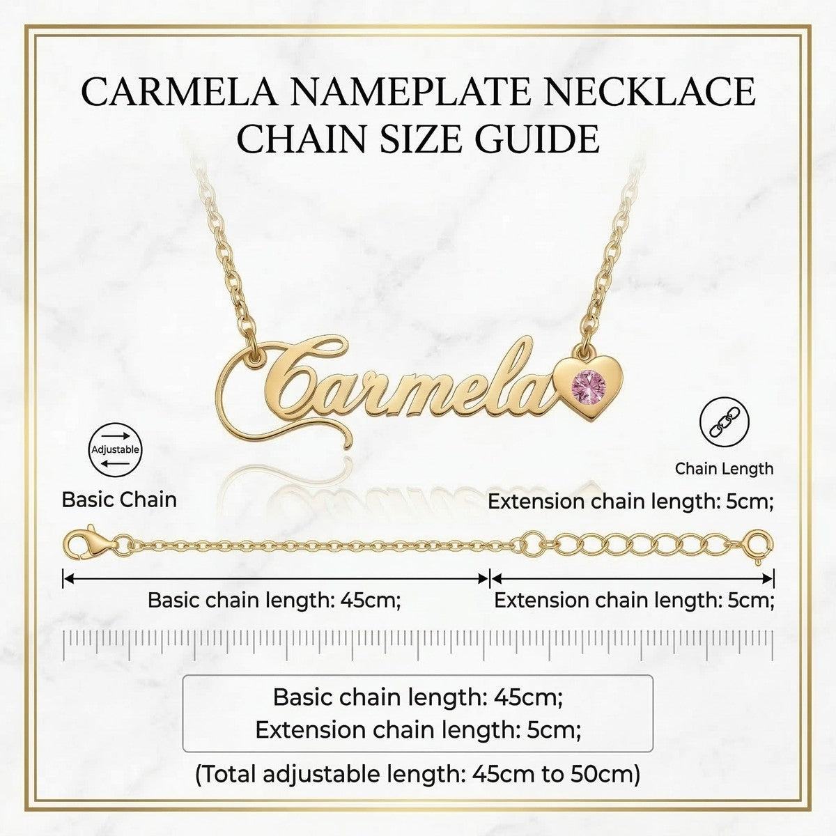 Custom Personalized Arabic & English Name Necklace With Birthstone #3ZX