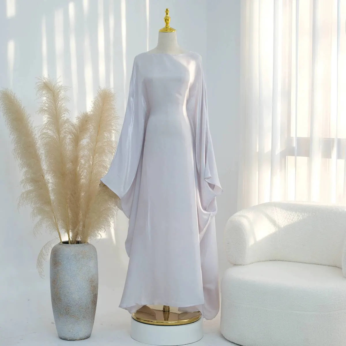 فستان عباية لامع - ٢٠ لونًا