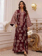 Eid Sequins Embroidery Doris Caftan Kaftan Dress #25S68
