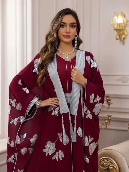 Maroon, Green, Navy