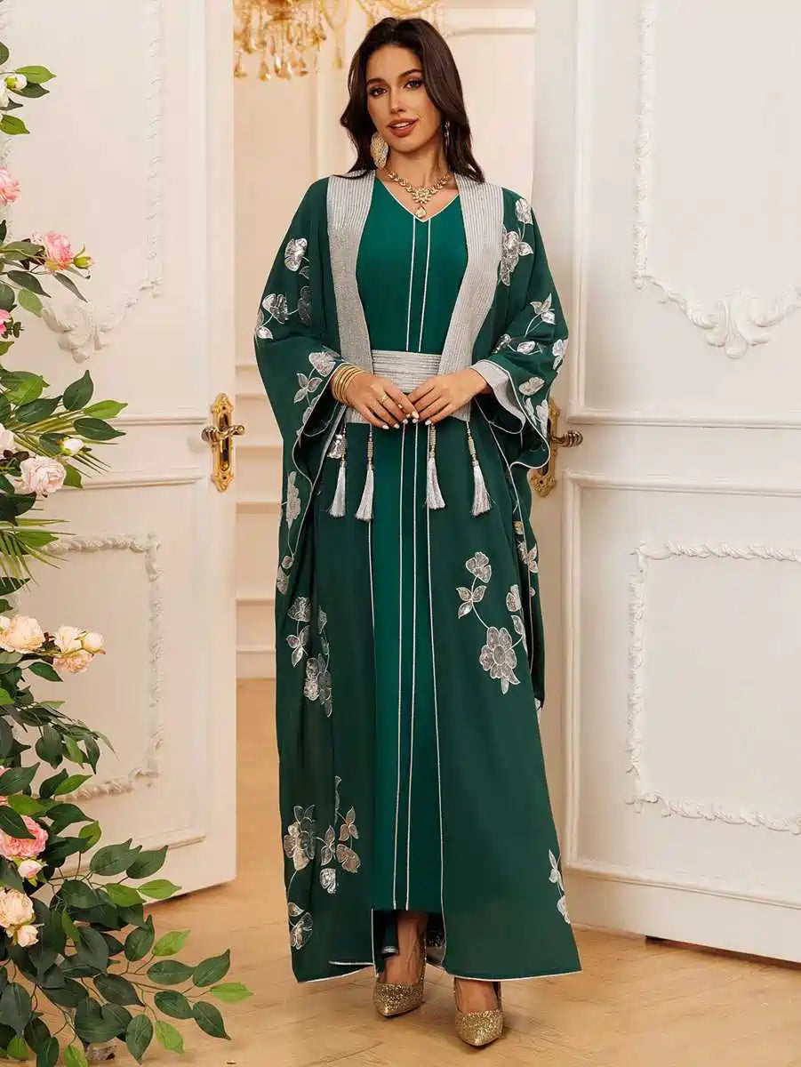 Maroon, Green, Navy