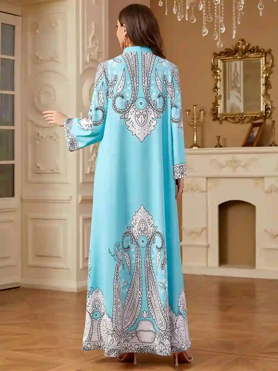 Light Blue, Navy, Green