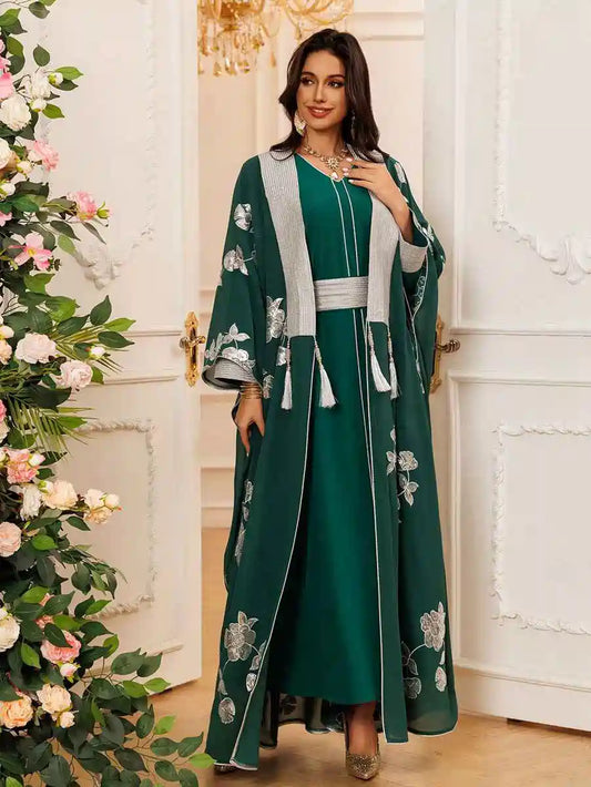 Maroon, Green, Navy