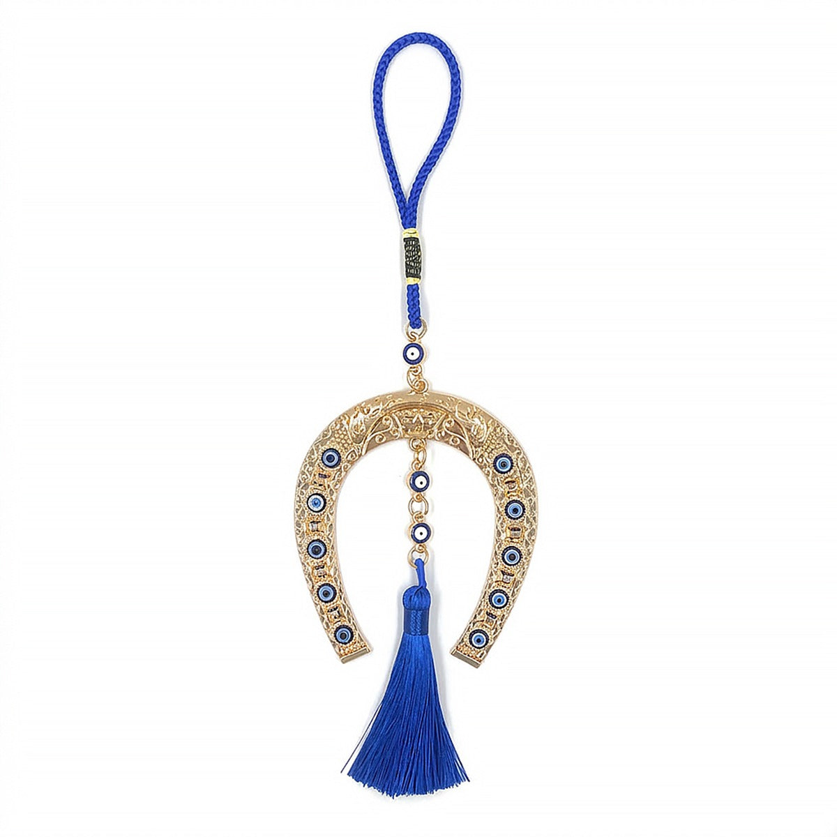 Blue Evil Eye Decor Wall Hanging Ornament Door Hanger Home Protection #EBE22