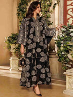 Eid Sequins Embroidery Doris Caftan Kaftan Dress #25S68