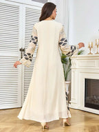 Eid Dress Arab Sequins Caftan Kaftan #25M487