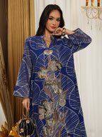 Eid Dress Embroidery Caftan Kaftan Dress #25485