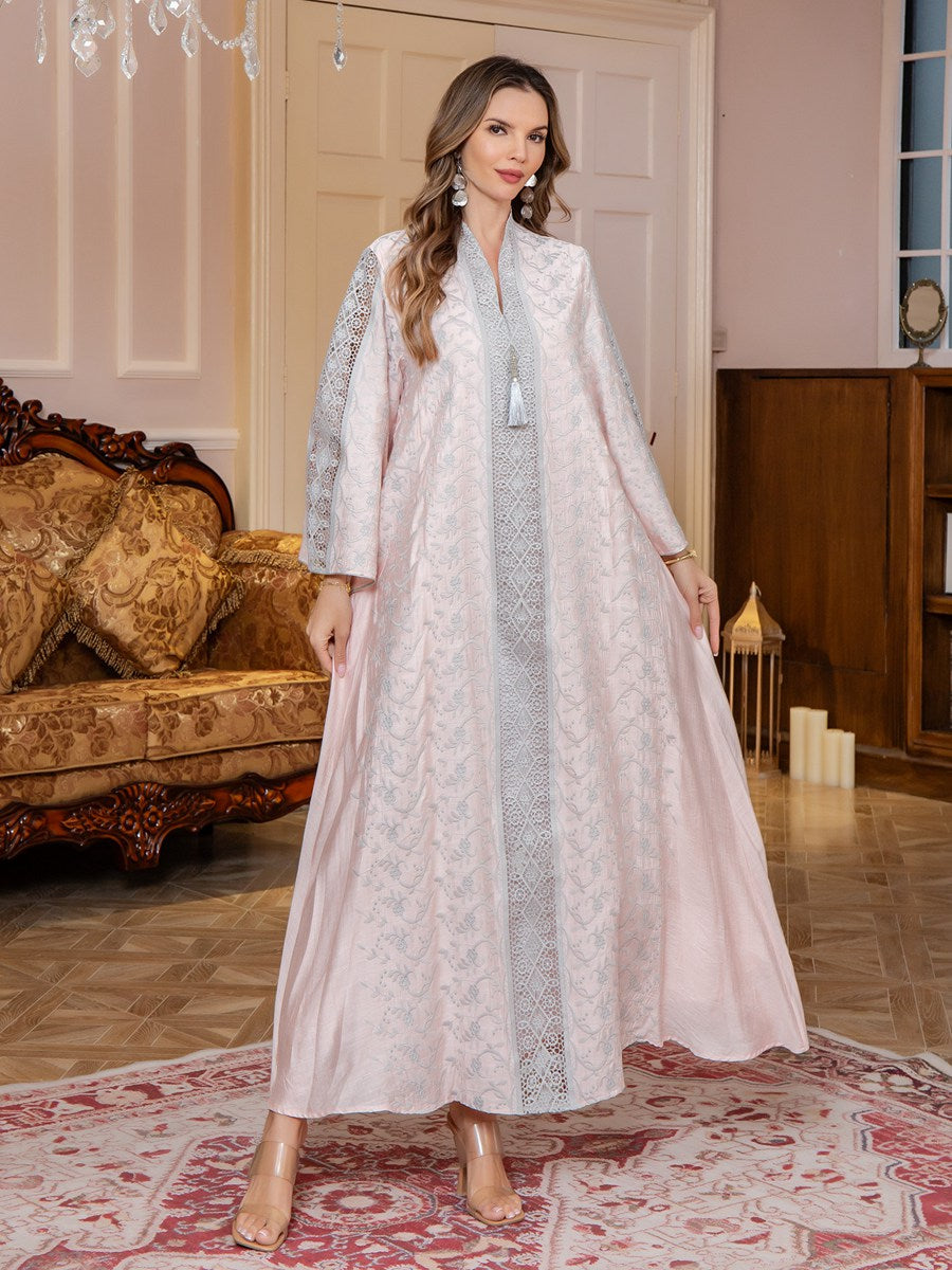 Embroidery Eid Dress Caftan Kaftan Jalabiya #26165