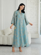 Eid Sequins Embroidery Doris Caftan Kaftan Dress #25S68