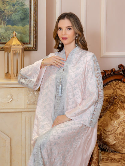 Embroidery Eid Dress Caftan Kaftan Jalabiya #26165
