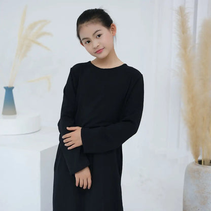 Middle East Arab Kid Girl Abaya Inner Dress Underdress