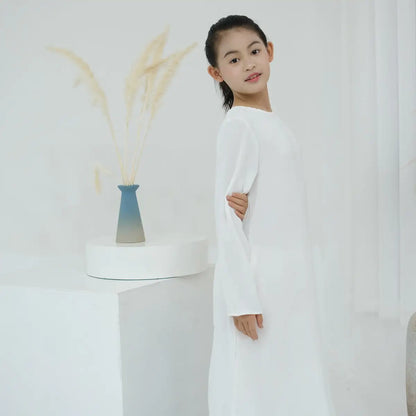 Middle East Arab Kid Girl Abaya Inner Dress Underdress