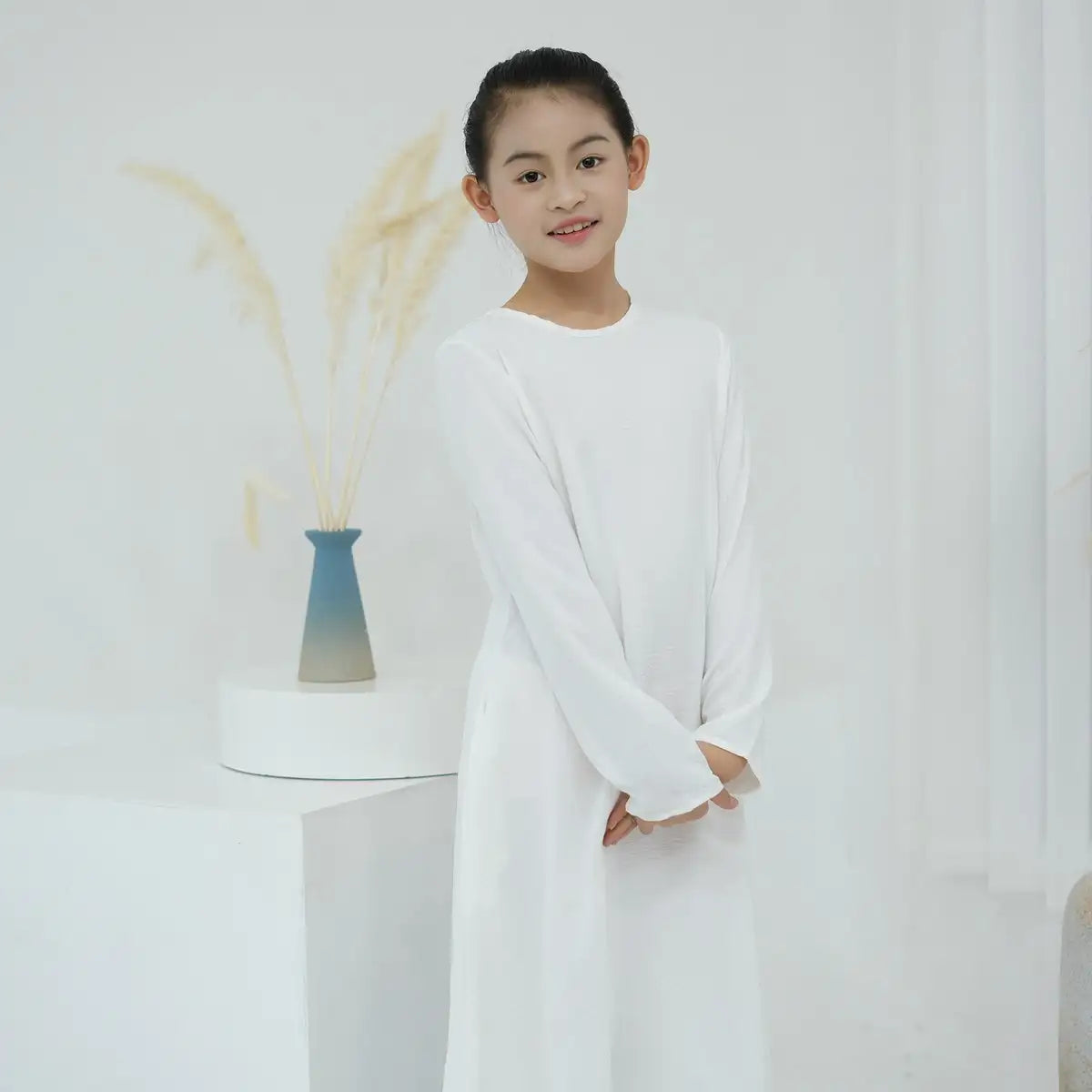 Middle East Arab Kid Girl Abaya Inner Dress Underdress