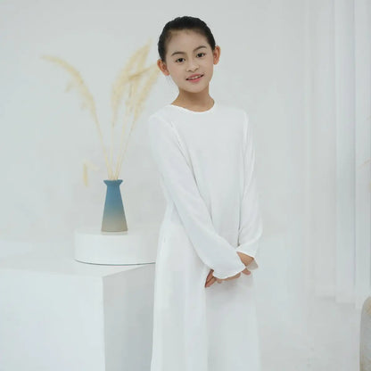 Middle East Arab Kid Girl Abaya Inner Dress Underdress