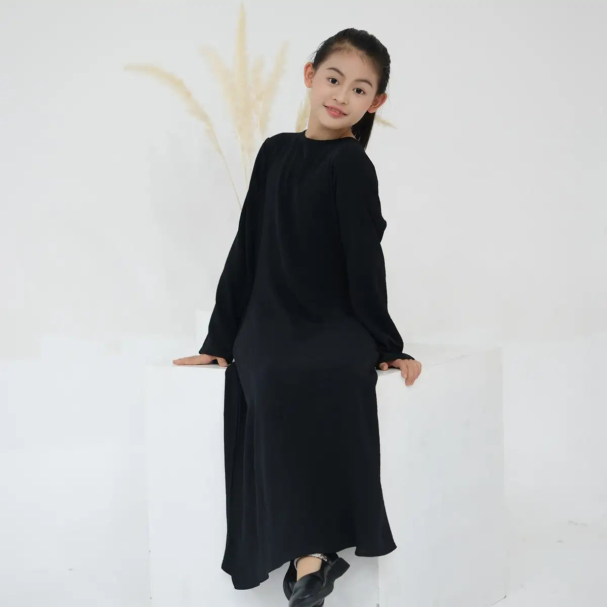 Middle East Arab Kid Girl Abaya Inner Dress Underdress
