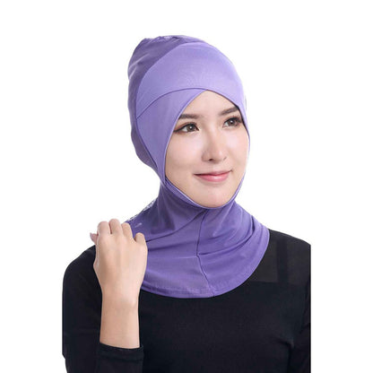 قبعة داخلية رياضية قابلة للتنفس للنساء المسلمات