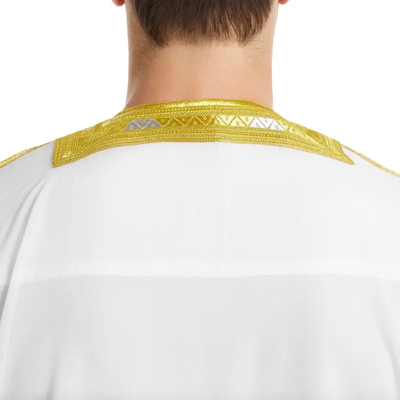 Men's Traditional Arab Bisht Cloak (Mishlah) - Flowing Saudi Style Bisht with Gold Embroidery for Weddings & Formal Events