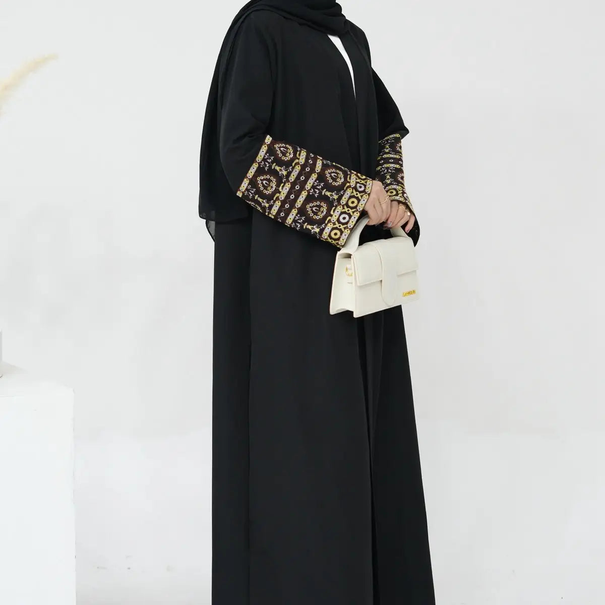 Beige, Black